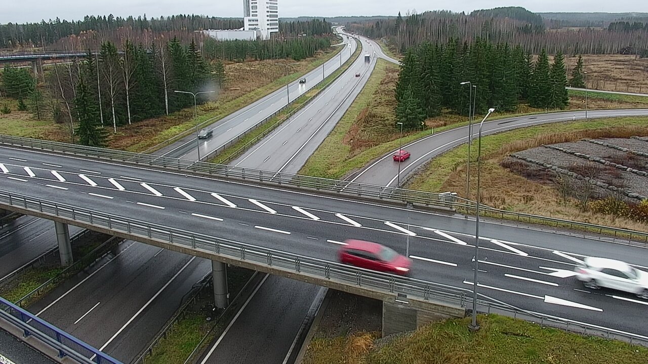 Weather Camera Image Väg 4 Lahti, Renkomäki, Lahti, Päijät-Häme