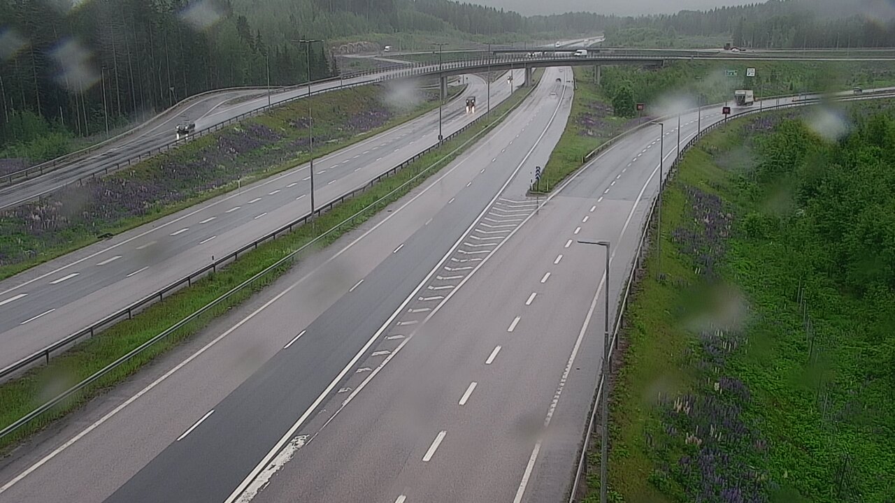 Weather Camera Image Väg 4 Lahtis, Kujala, Lahti, Päijät-Häme
