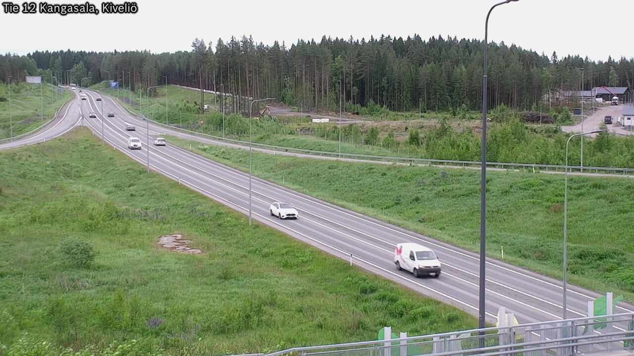 Weather Camera Image Väg 12 Kangasala, Kiveliö, Kangasala, Pirkanmaa
