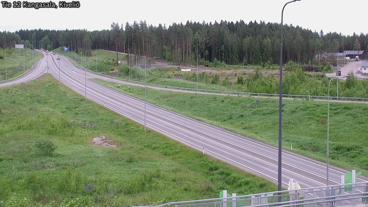 Weather Camera Image Väg 12 Kangasala, Kiveliö, Kangasala, Pirkanmaa