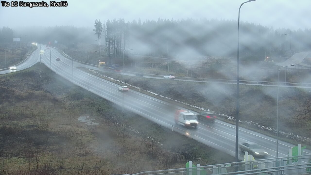 Weather Camera Image Väg 12 Kangasala, Kiveliö, Kangasala, Pirkanmaa