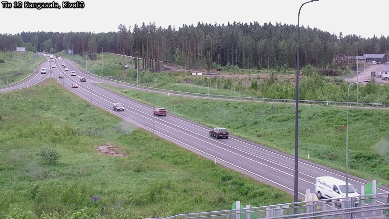 Weather Camera Image Väg 12 Kangasala, Kiveliö, Kangasala, Pirkanmaa