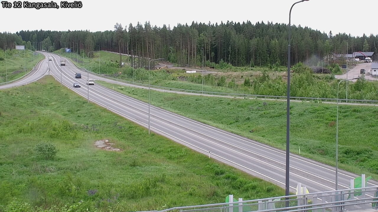 Weather Camera Image Väg 12 Kangasala, Kiveliö, Kangasala, Pirkanmaa