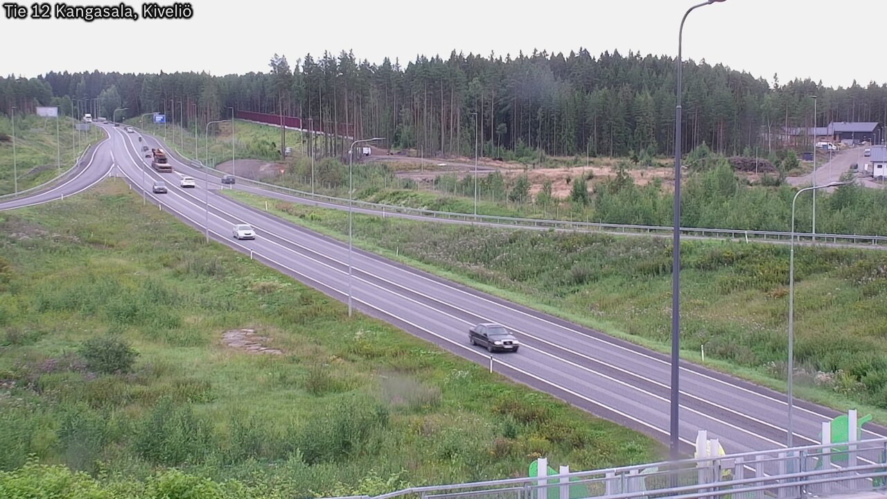 Weather Camera Image Väg 12 Kangasala, Kiveliö, Kangasala, Pirkanmaa