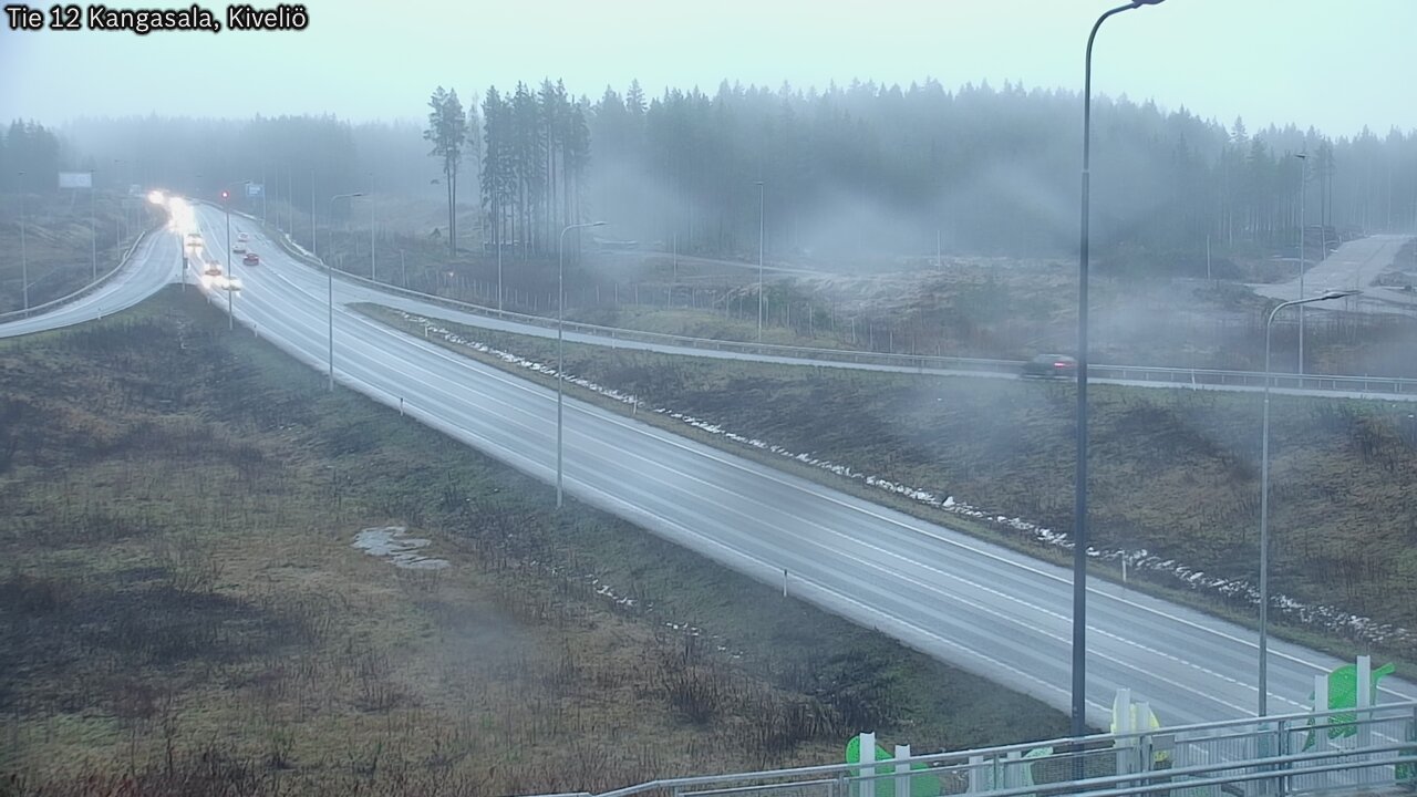 Weather Camera Image Väg 12 Kangasala, Kiveliö, Kangasala, Pirkanmaa
