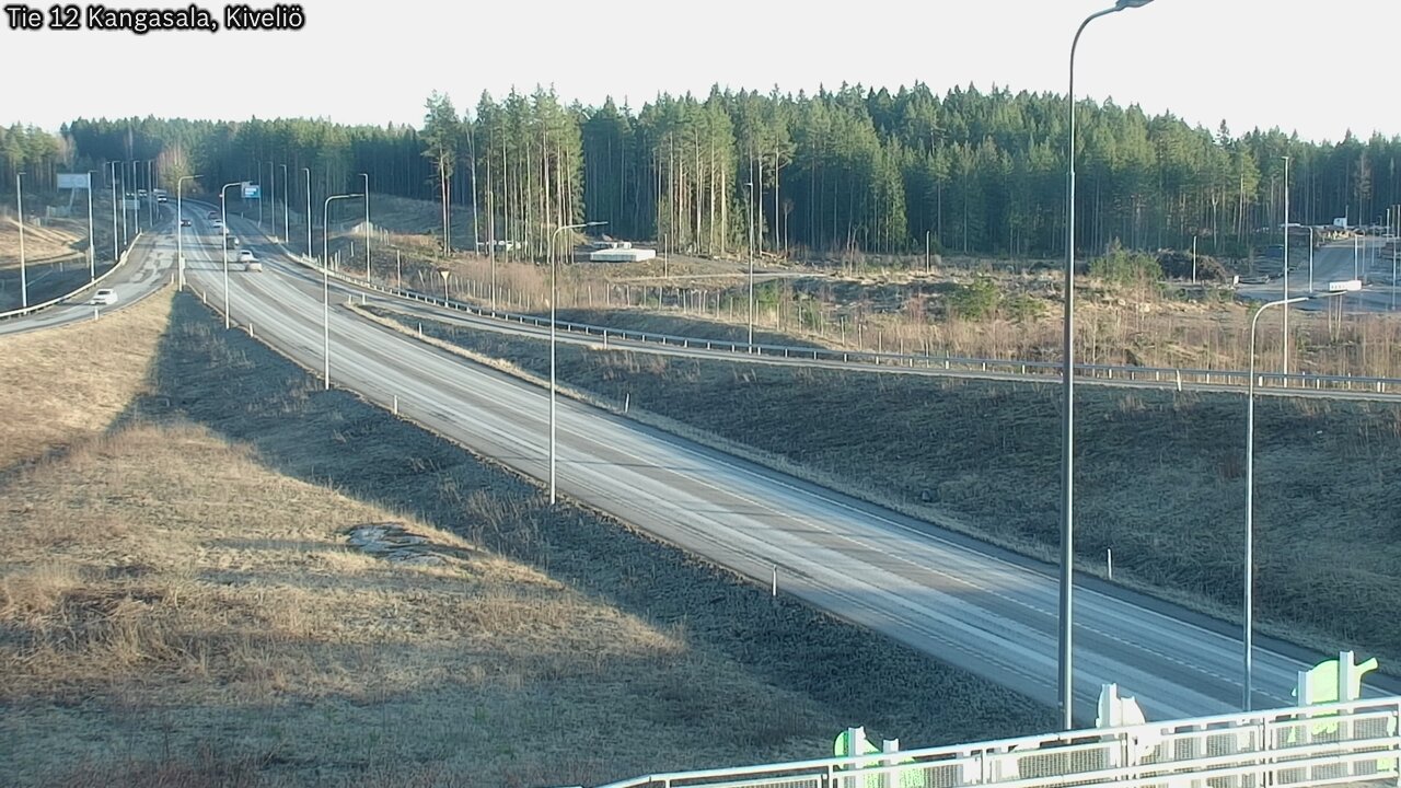 Weather Camera Image Väg 12 Kangasala, Kiveliö, Kangasala, Pirkanmaa