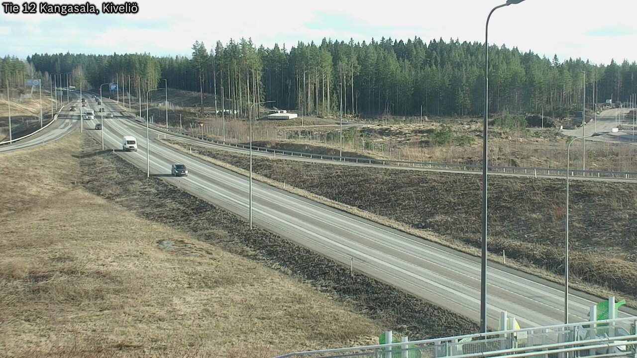 Weather Camera Image Väg 12 Kangasala, Kiveliö, Kangasala, Pirkanmaa