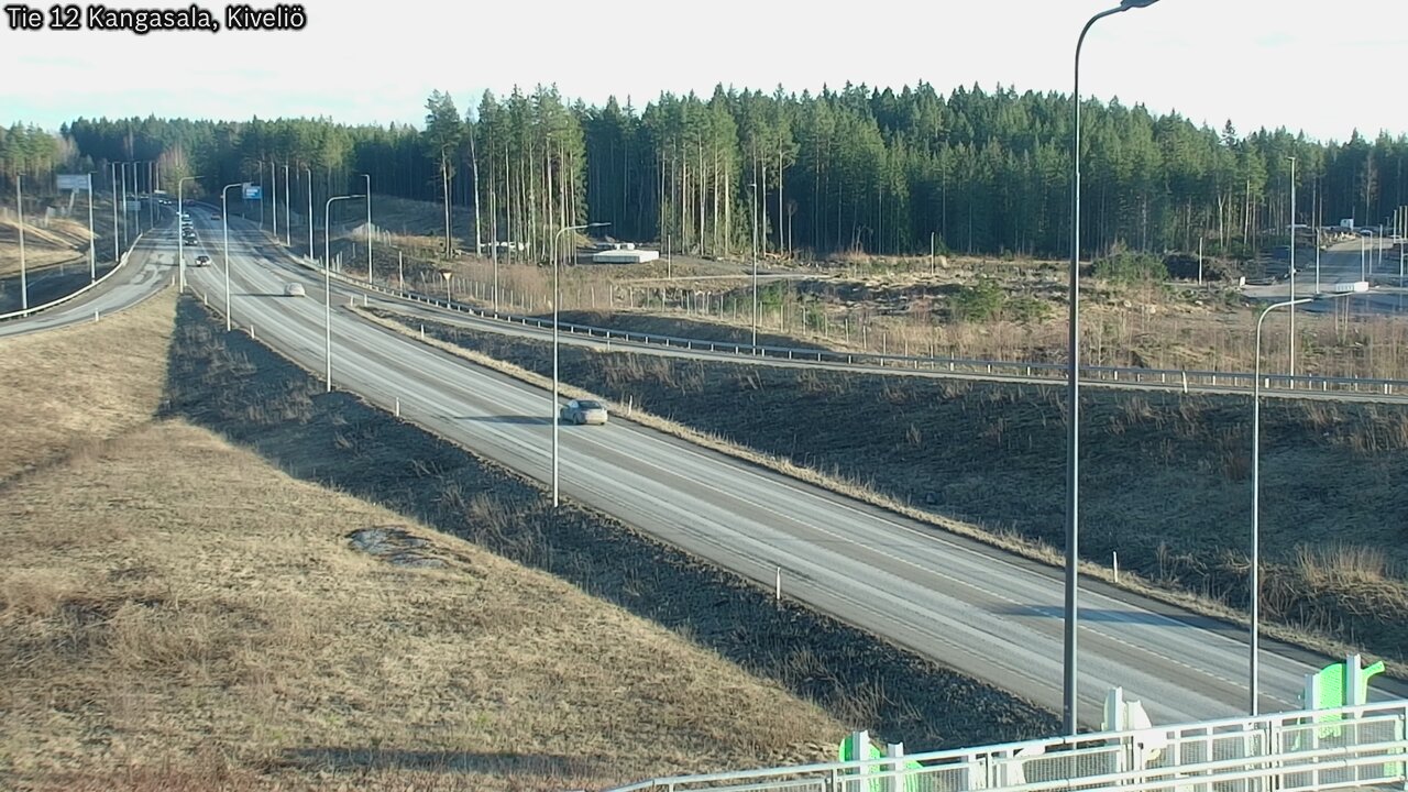 Weather Camera Image Väg 12 Kangasala, Kiveliö, Kangasala, Pirkanmaa