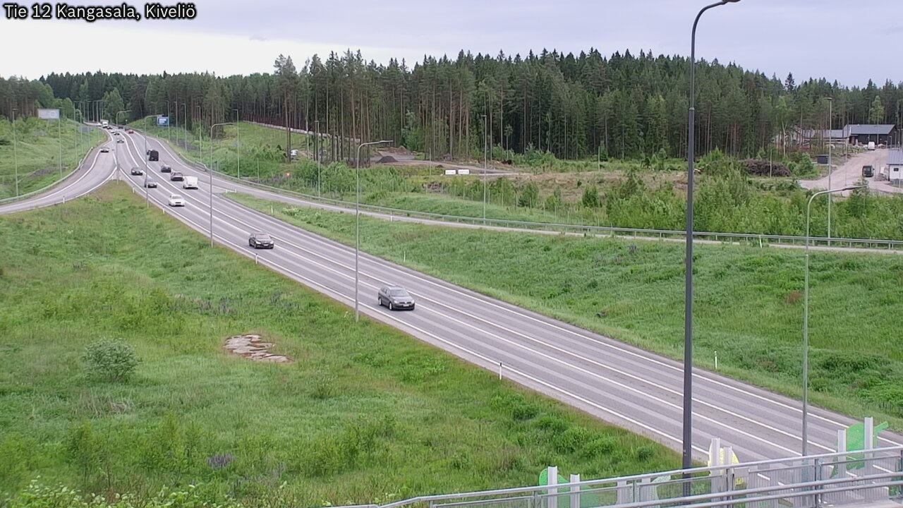 Weather Camera Image Väg 12 Kangasala, Kiveliö, Kangasala, Pirkanmaa