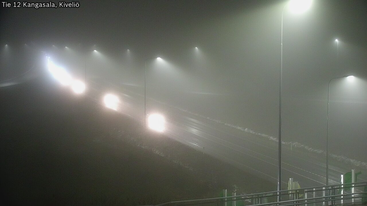 Weather Camera Image Väg 12 Kangasala, Kiveliö, Kangasala, Pirkanmaa
