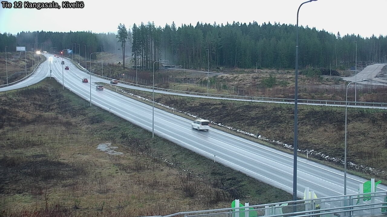 Weather Camera Image Väg 12 Kangasala, Kiveliö, Kangasala, Pirkanmaa