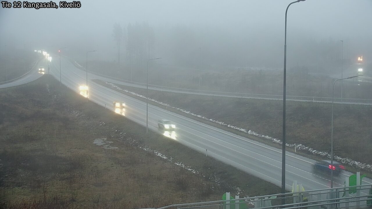 Weather Camera Image Väg 12 Kangasala, Kiveliö, Kangasala, Pirkanmaa
