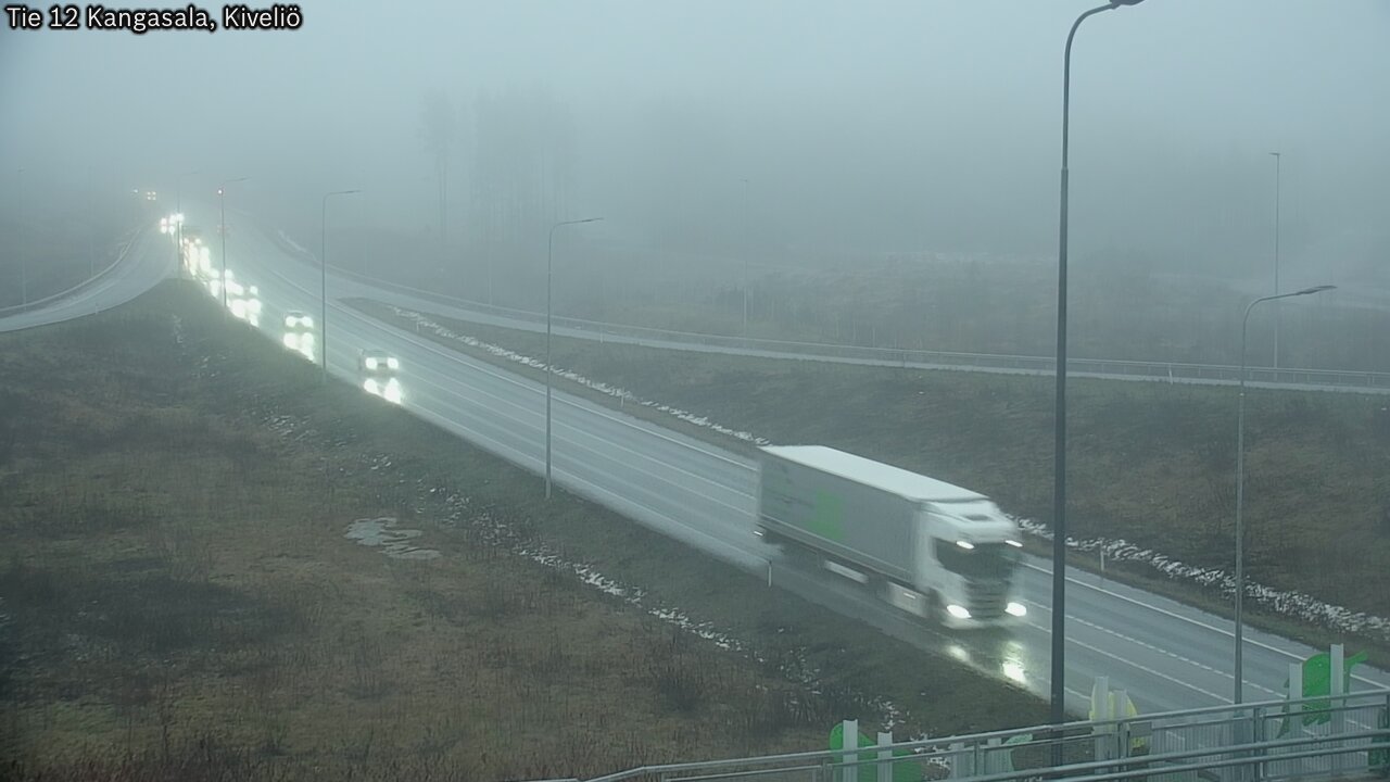 Weather Camera Image Väg 12 Kangasala, Kiveliö, Kangasala, Pirkanmaa