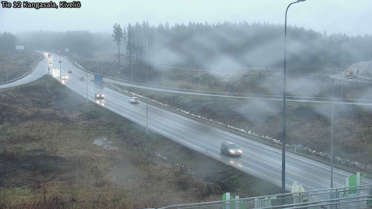 Weather Camera Image Väg 12 Kangasala, Kiveliö, Kangasala, Pirkanmaa
