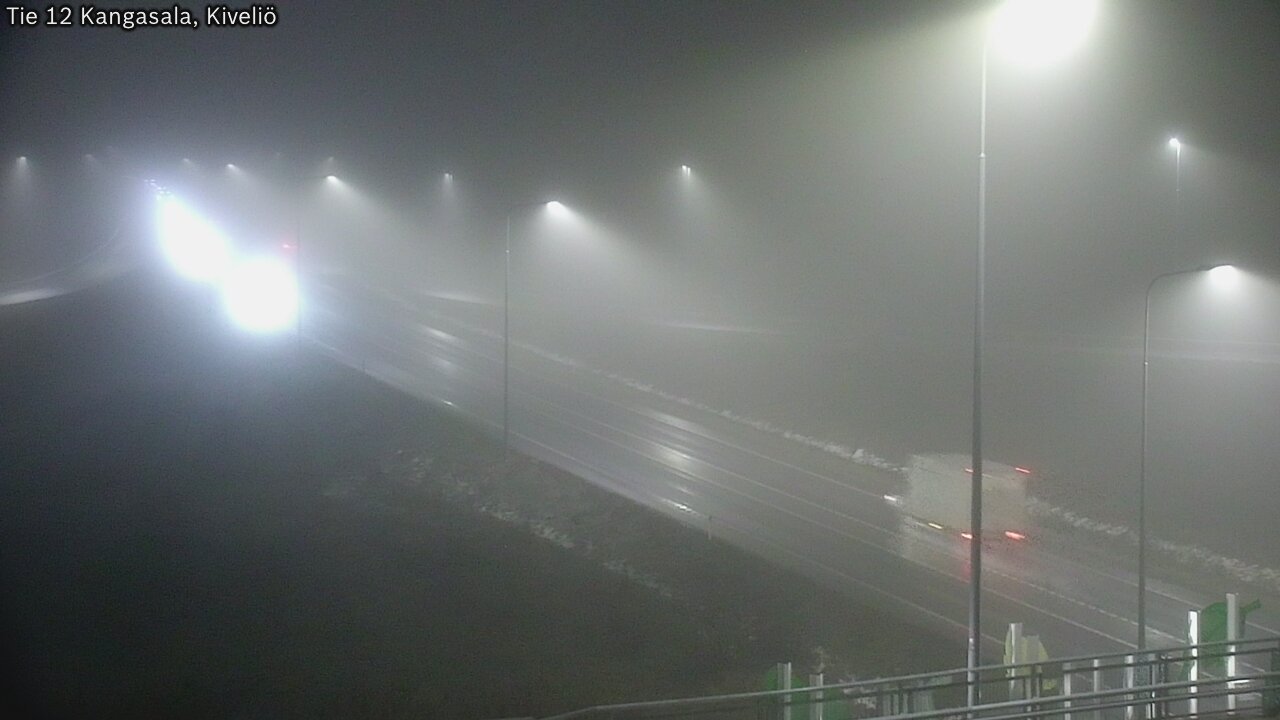 Weather Camera Image Väg 12 Kangasala, Kiveliö, Kangasala, Pirkanmaa