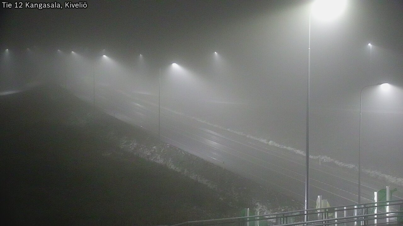 Weather Camera Image Väg 12 Kangasala, Kiveliö, Kangasala, Pirkanmaa
