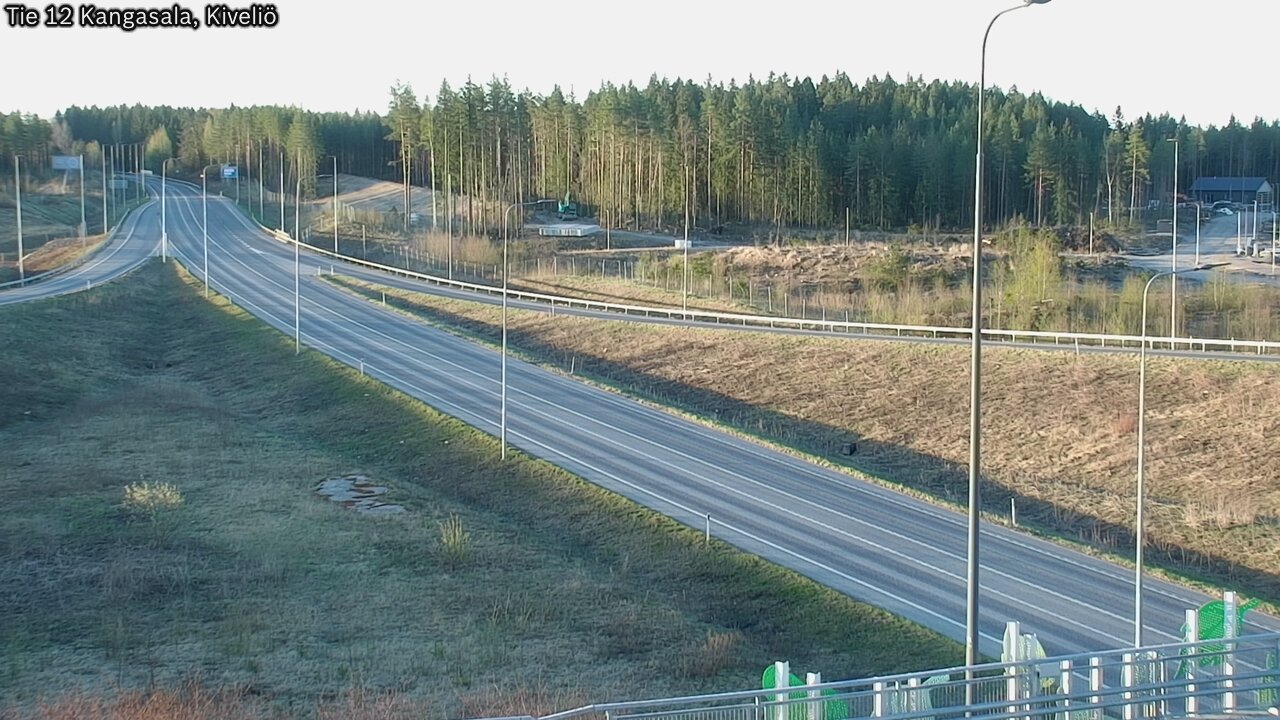 Weather Camera Image Road 12 Kangasala, Kiveliö, Kangasala, Pirkanmaa