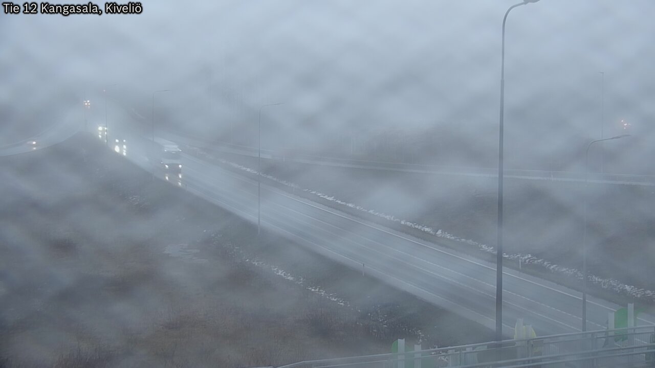 Weather Camera Image Väg 12 Kangasala, Kiveliö, Kangasala, Pirkanmaa