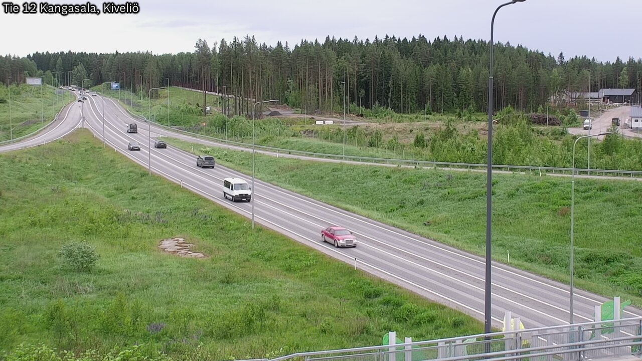 Weather Camera Image Väg 12 Kangasala, Kiveliö, Kangasala, Pirkanmaa