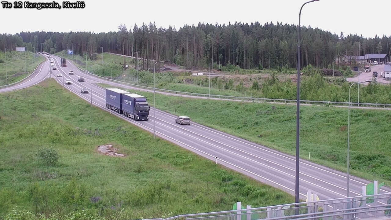Weather Camera Image Väg 12 Kangasala, Kiveliö, Kangasala, Pirkanmaa