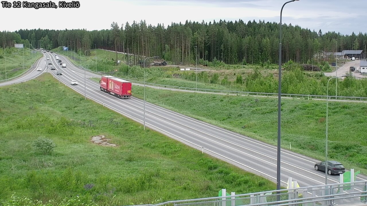 Weather Camera Image Väg 12 Kangasala, Kiveliö, Kangasala, Pirkanmaa