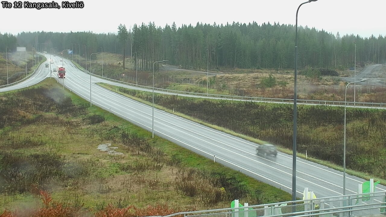 Weather Camera Image Väg 12 Kangasala, Kiveliö, Kangasala, Pirkanmaa