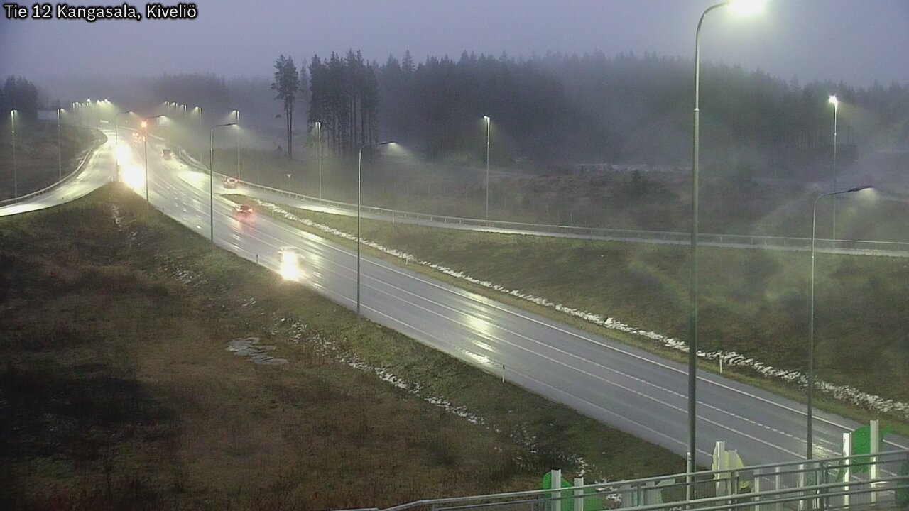 Weather Camera Image Väg 12 Kangasala, Kiveliö, Kangasala, Pirkanmaa