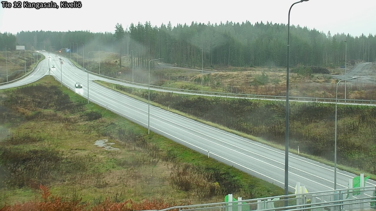Weather Camera Image Väg 12 Kangasala, Kiveliö, Kangasala, Pirkanmaa