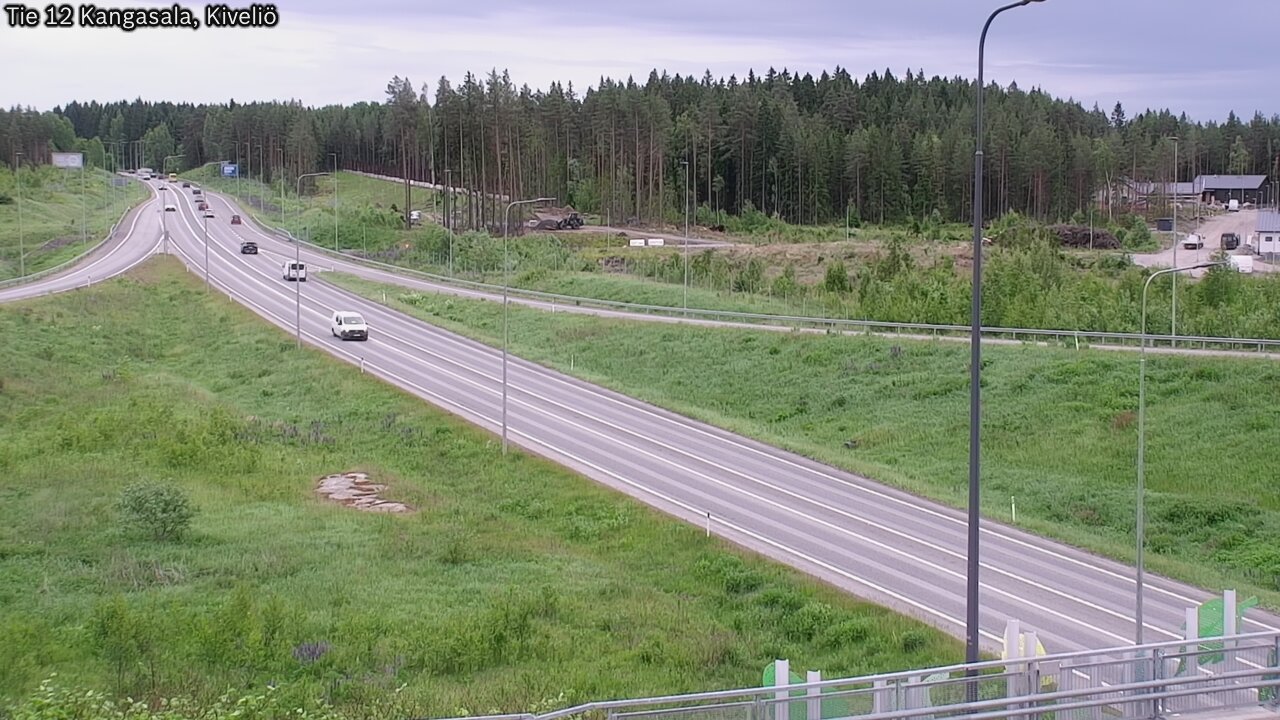 Weather Camera Image Väg 12 Kangasala, Kiveliö, Kangasala, Pirkanmaa