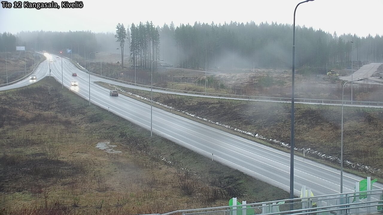 Weather Camera Image Väg 12 Kangasala, Kiveliö, Kangasala, Pirkanmaa