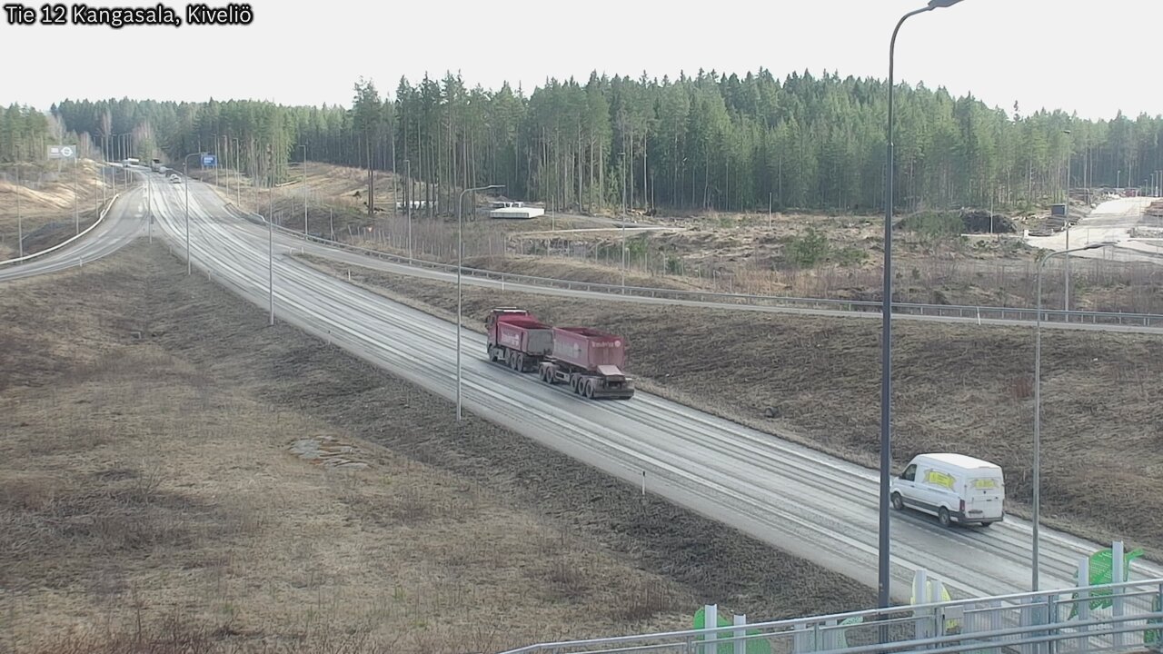 Weather Camera Image Väg 12 Kangasala, Kiveliö, Kangasala, Pirkanmaa