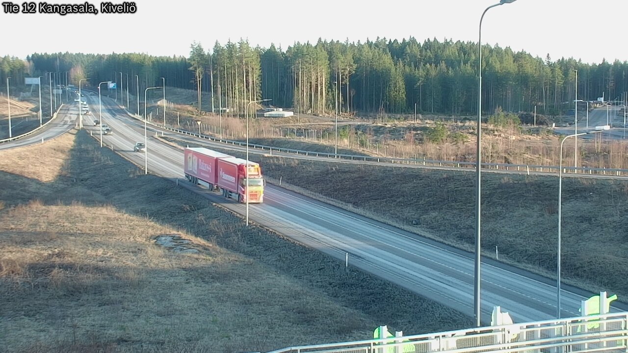 Weather Camera Image Väg 12 Kangasala, Kiveliö, Kangasala, Pirkanmaa