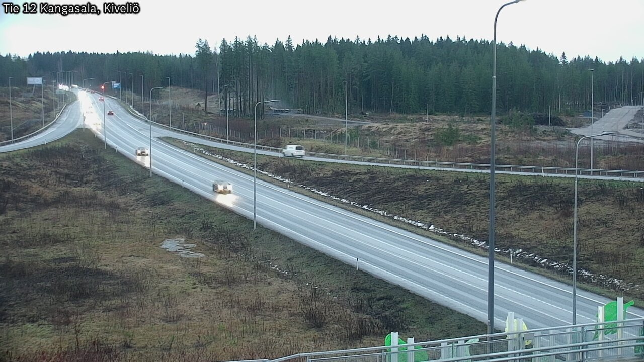 Weather Camera Image Väg 12 Kangasala, Kiveliö, Kangasala, Pirkanmaa