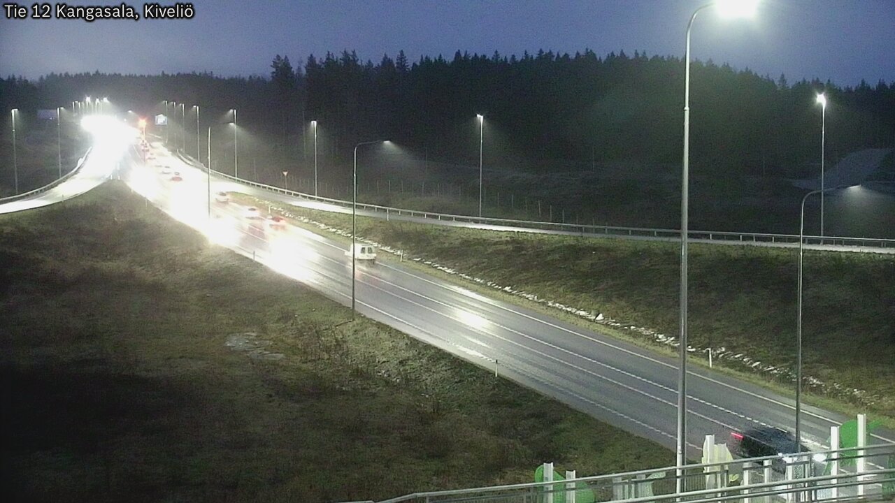 Weather Camera Image Väg 12 Kangasala, Kiveliö, Kangasala, Pirkanmaa