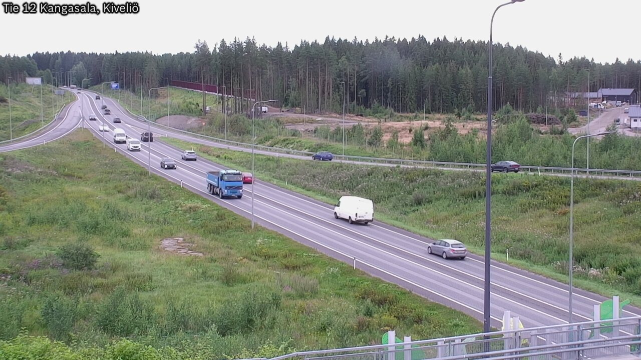 Weather Camera Image Väg 12 Kangasala, Kiveliö, Kangasala, Pirkanmaa