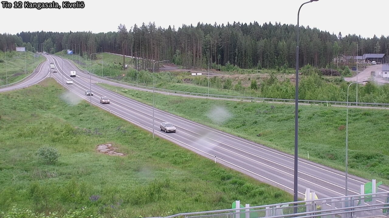 Weather Camera Image Väg 12 Kangasala, Kiveliö, Kangasala, Pirkanmaa