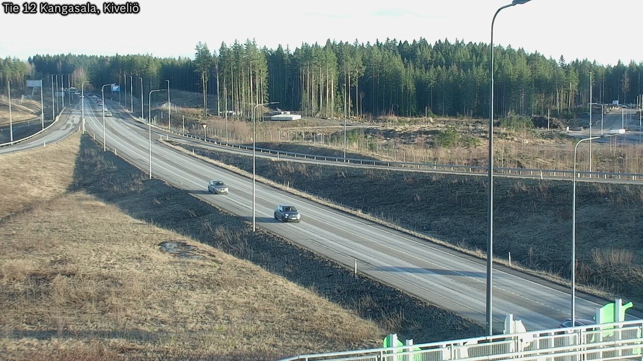 Weather Camera Image Väg 12 Kangasala, Kiveliö, Kangasala, Pirkanmaa