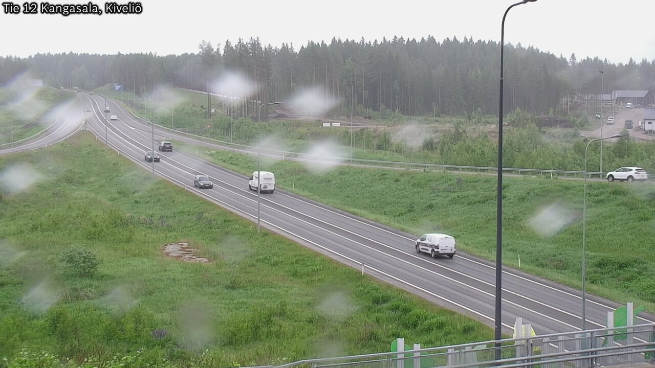 Weather Camera Image Väg 12 Kangasala, Kiveliö, Kangasala, Pirkanmaa