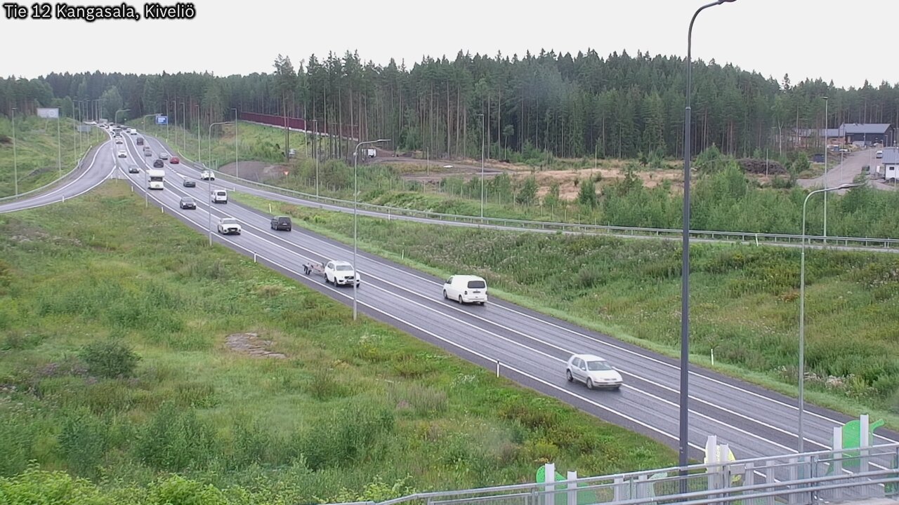Weather Camera Image Väg 12 Kangasala, Kiveliö, Kangasala, Pirkanmaa