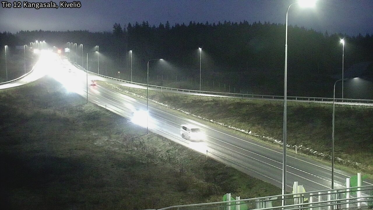 Weather Camera Image Väg 12 Kangasala, Kiveliö, Kangasala, Pirkanmaa