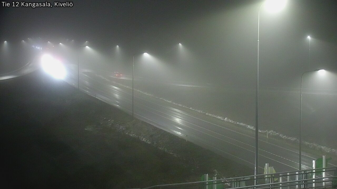 Weather Camera Image Väg 12 Kangasala, Kiveliö, Kangasala, Pirkanmaa