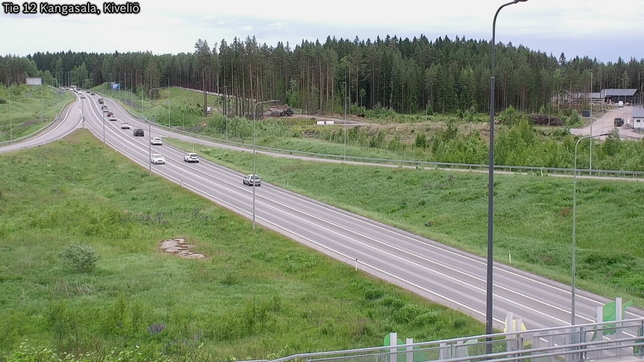 Weather Camera Image Väg 12 Kangasala, Kiveliö, Kangasala, Pirkanmaa