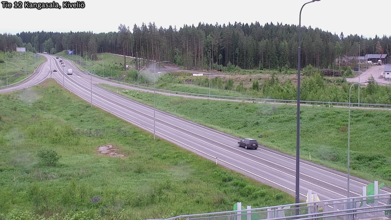 Weather Camera Image Väg 12 Kangasala, Kiveliö, Kangasala, Pirkanmaa