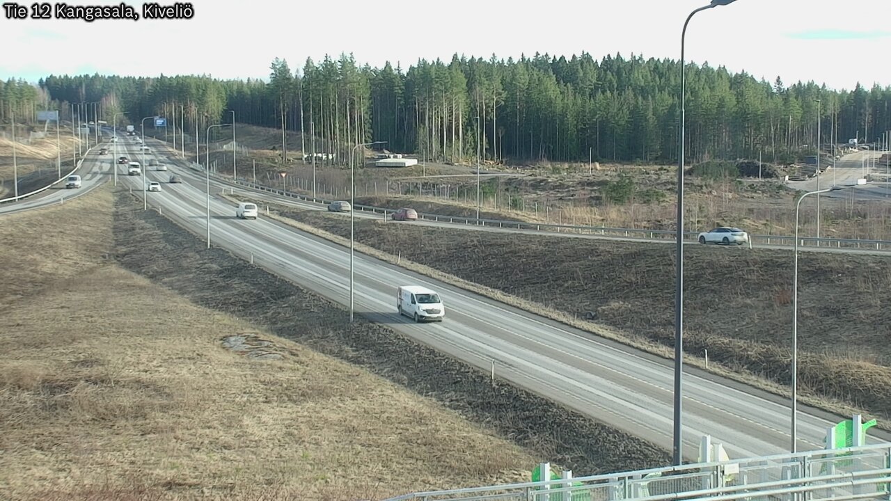 Weather Camera Image Road 12 Kangasala, Kiveliö, Kangasala, Pirkanmaa