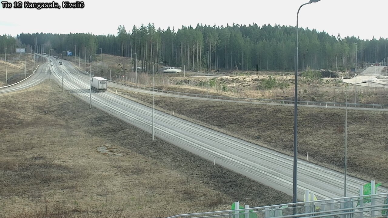 Weather Camera Image Väg 12 Kangasala, Kiveliö, Kangasala, Pirkanmaa