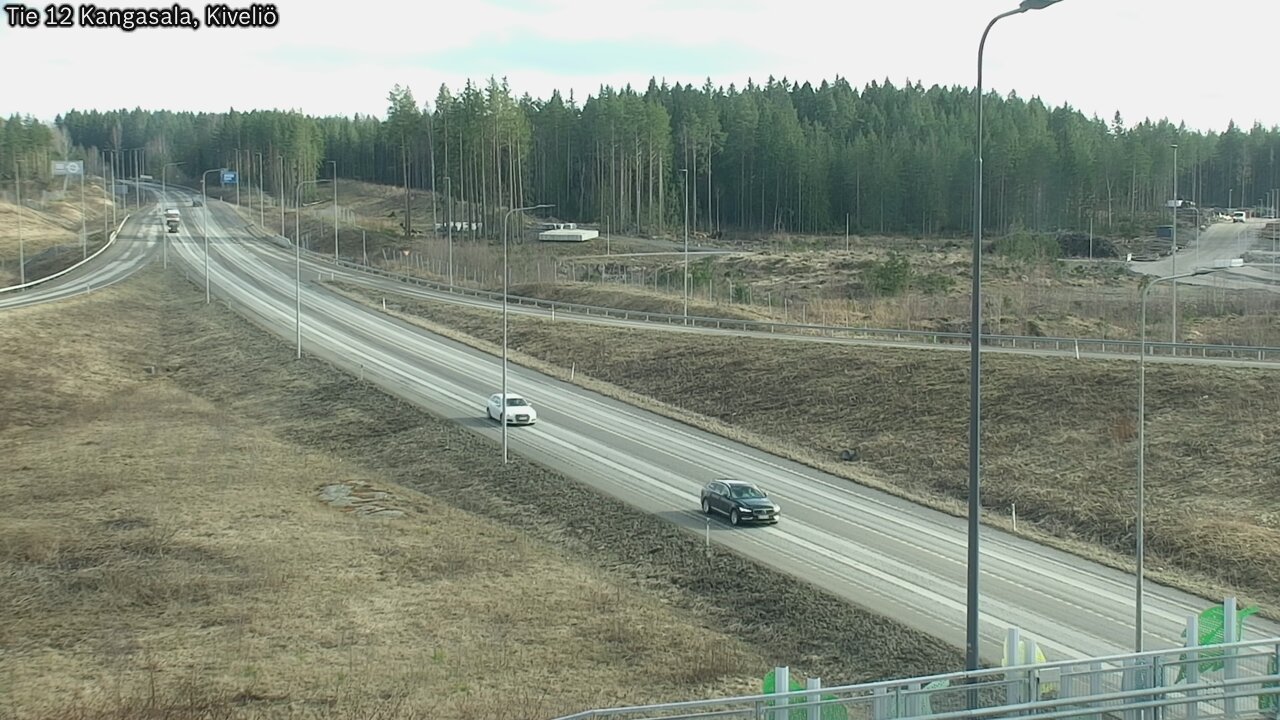 Weather Camera Image Väg 12 Kangasala, Kiveliö, Kangasala, Pirkanmaa