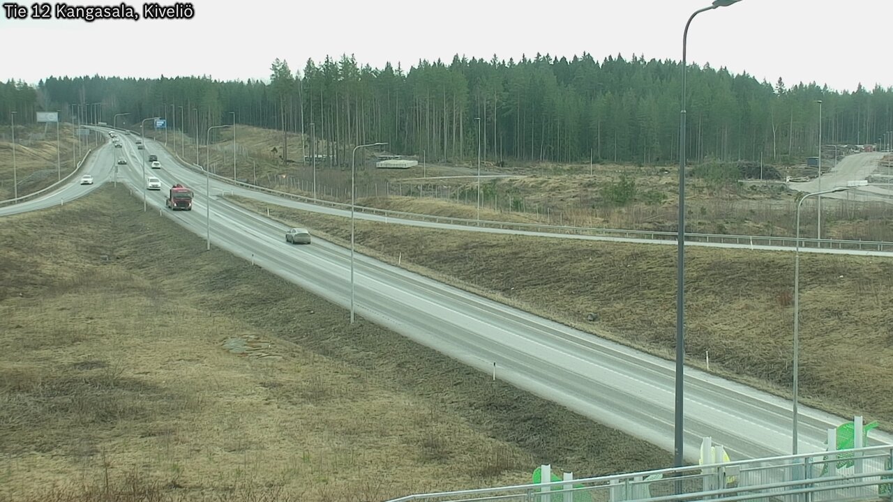 Weather Camera Image Väg 12 Kangasala, Kiveliö, Kangasala, Pirkanmaa