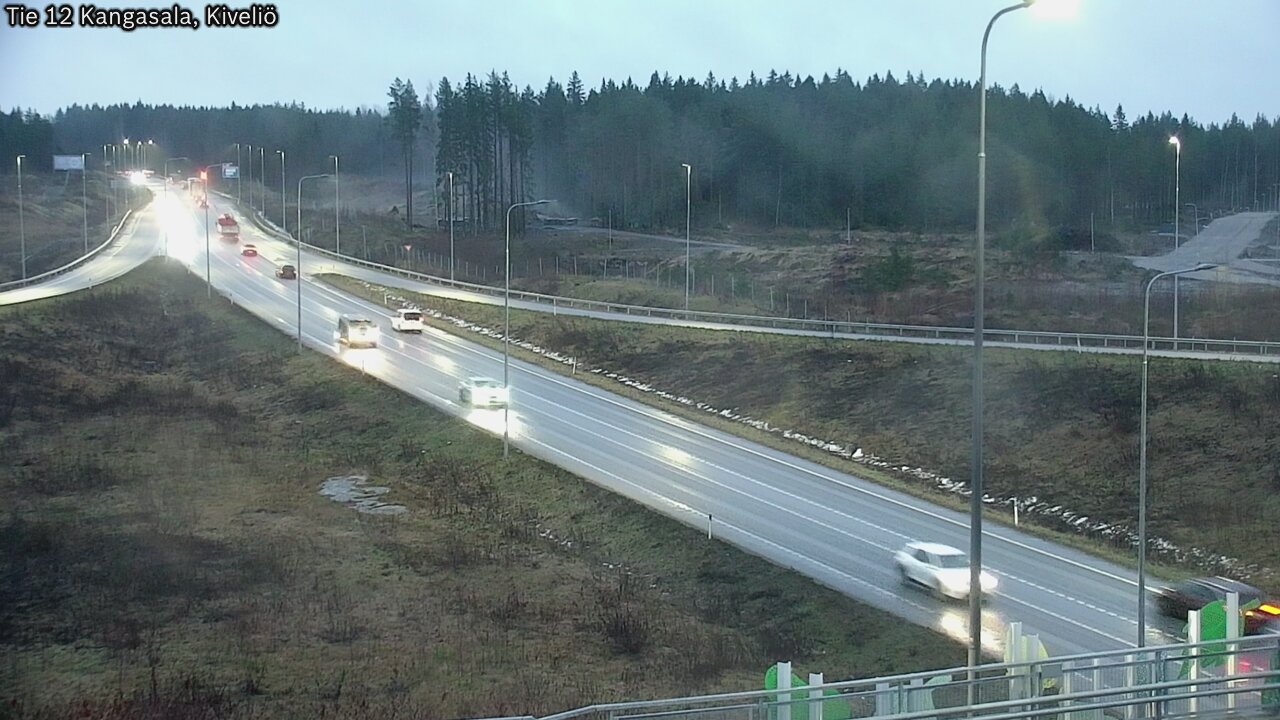 Weather Camera Image Väg 12 Kangasala, Kiveliö, Kangasala, Pirkanmaa