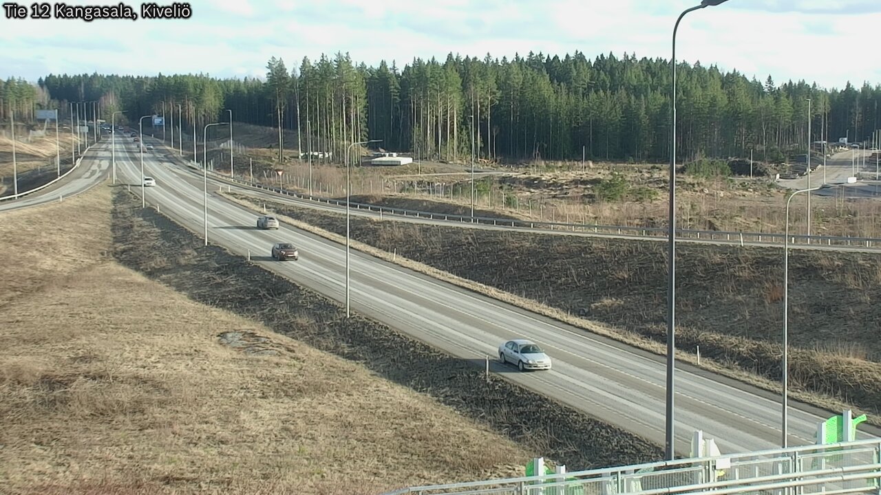 Weather Camera Image Road 12 Kangasala, Kiveliö, Kangasala, Pirkanmaa