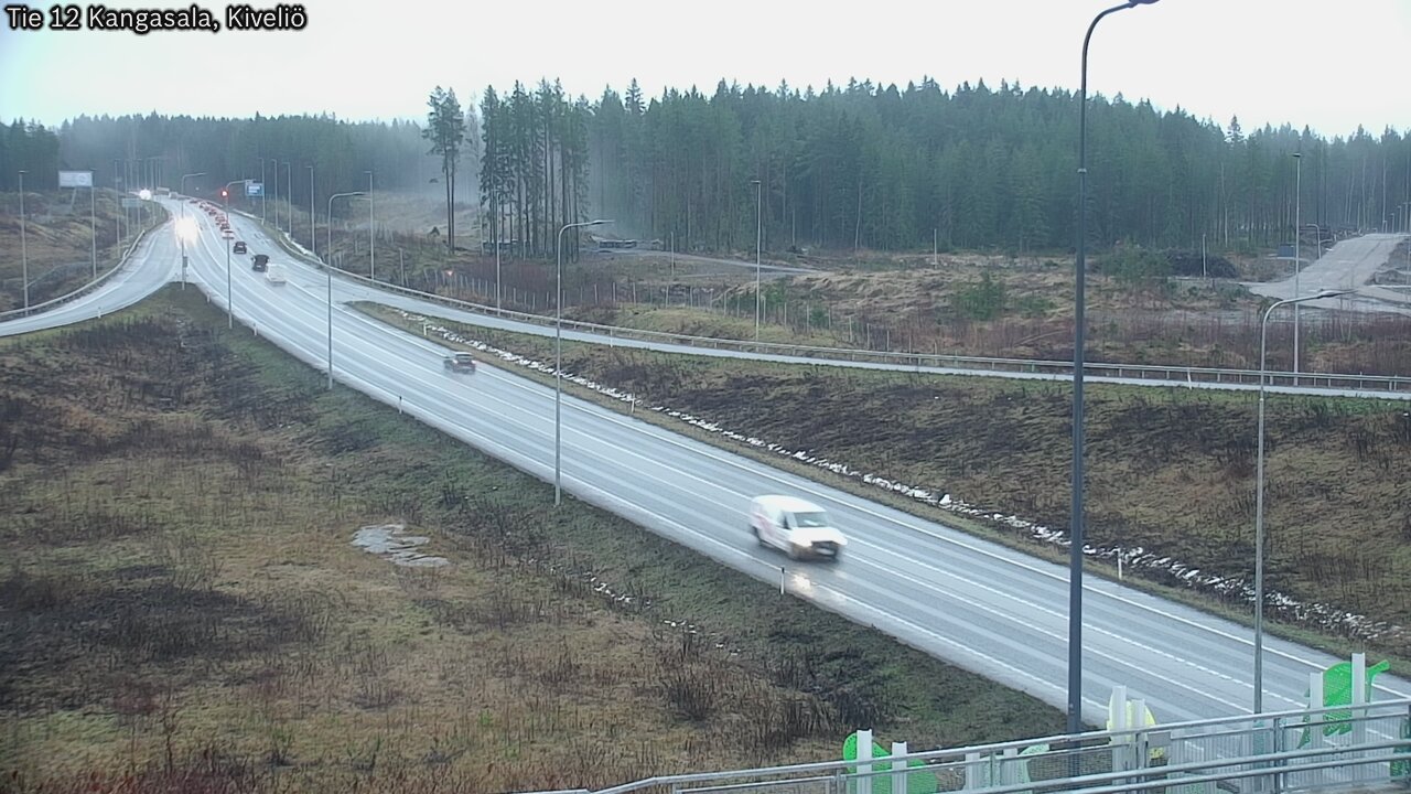 Weather Camera Image Väg 12 Kangasala, Kiveliö, Kangasala, Pirkanmaa